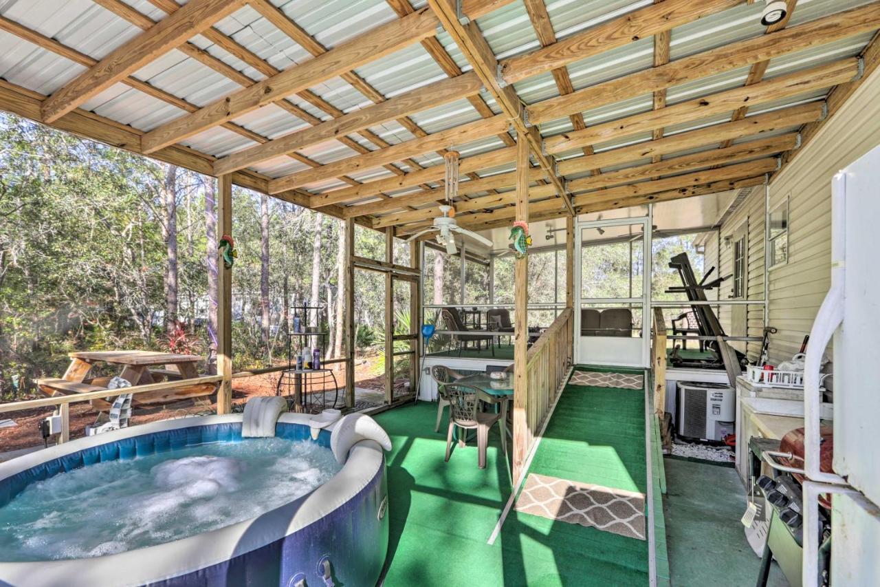 Keaton Beach Escape With Hot Tub 2 Mi To Shore Perry Luaran gambar